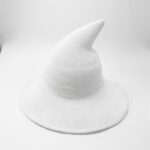 Halloween Witch Hat Knitted Pointed Top Wide Brim Party Costume Hat - Image 18
