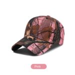 Camouflage Baseball Cap for Men with Large Brim, Outdoor Sun Protection, Adjustable Hat - Image 9