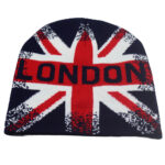British Flag Rice Jacquard Knitted Hat Warm Knitted Hat Cold Hat - Image 3