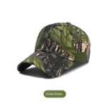 Camouflage Baseball Cap for Men with Large Brim, Outdoor Sun Protection, Adjustable Hat - Image 7